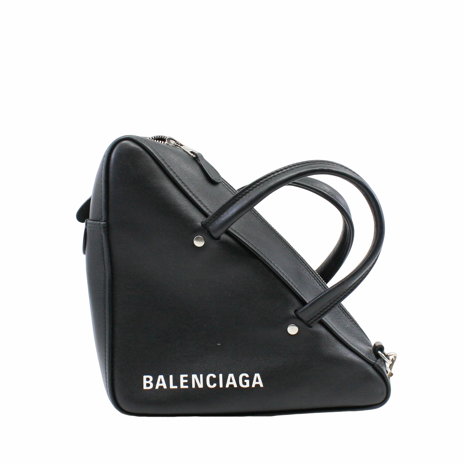 Balenciaga triangle duffle store bag